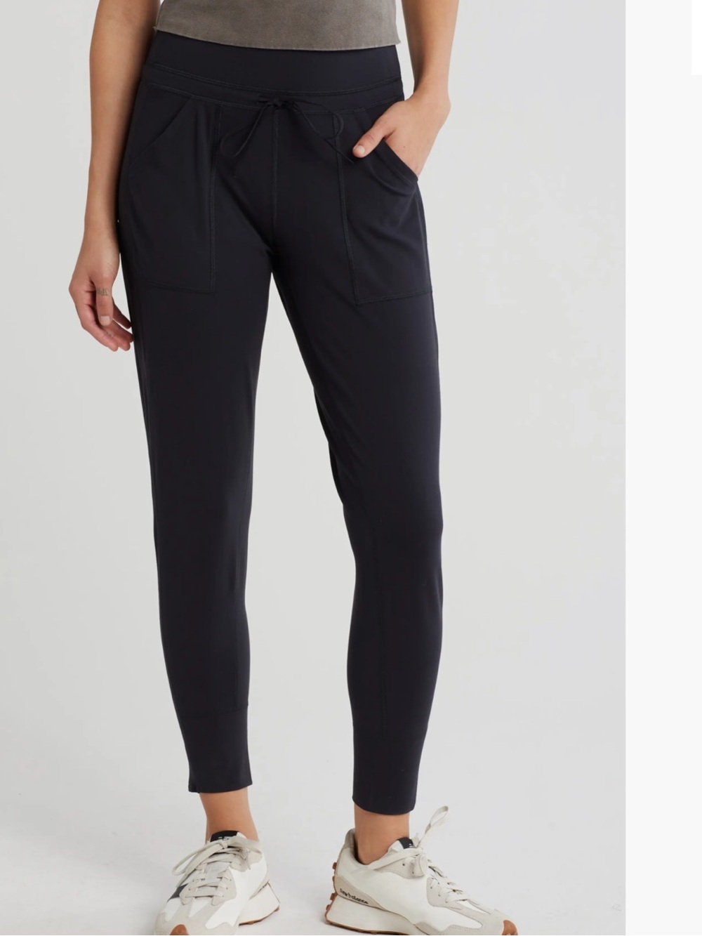 Free People Movement Solid Never Better Jogger- Black